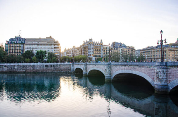 Zurriola bridge, San Sebastian, Spain -Mr. Evans Travel blog