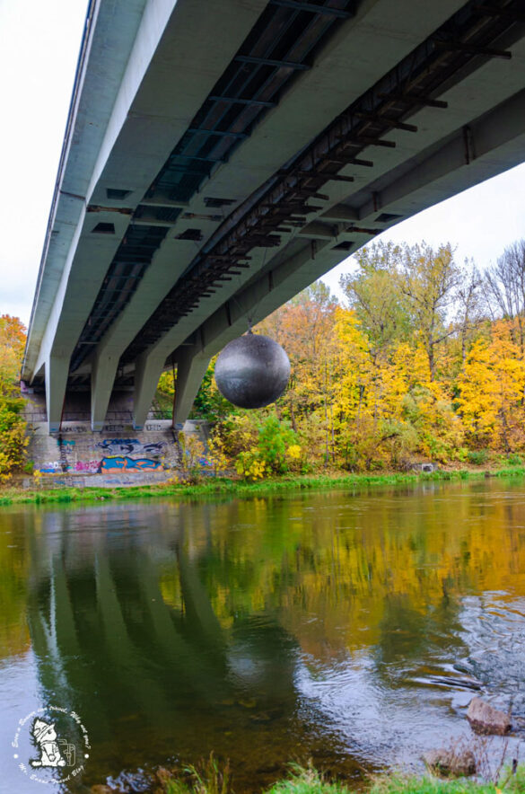 Žirmūnai Bridge (Žirmūnų tiltas) Vilnius, Lithuania