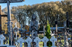 Hills of crosses (Kryžių kalnas). Lithuania bu mr.evans travel blog
