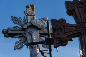 Hills of crosses (Kryžių kalnas). Lithuania bu mr.evans travel blog