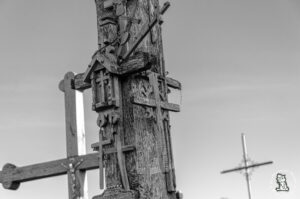 Hills of crosses (Kryžių kalnas). Lithuania bu mr.evans travel blog