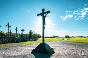 Hills of crosses (Kryžių kalnas). Lithuania bu mr.evans travel blog