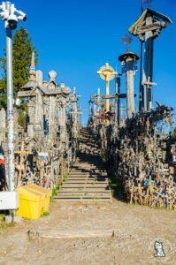 Hills of crosses (Kryžių kalnas). Lithuania bu mr.evans travel blog