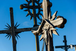 Hills of crosses (Kryžių kalnas). Lithuania bu mr.evans travel blog