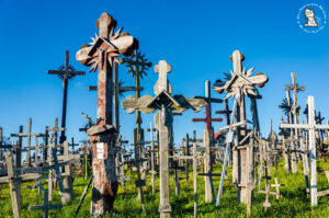 Hills of crosses (Kryžių kalnas). Lithuania bu mr.evans travel blog
