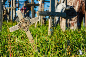 Hills of crosses (Kryžių kalnas). Lithuania bu mr.evans travel blog