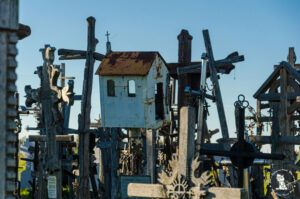 Hills of crosses (Kryžių kalnas). Lithuania bu mr.evans travel blog