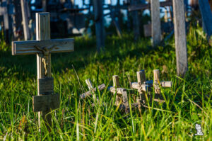 Hills of crosses (Kryžių kalnas). Lithuania bu mr.evans travel blog