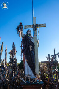 Hills of crosses (Kryžių kalnas). Lithuania bu mr.evans travel blog
