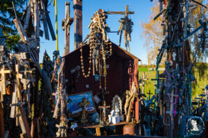 Hills of crosses (Kryžių kalnas). Lithuania bu mr.evans travel blog