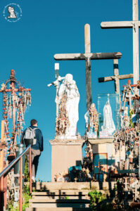 Hills of crosses (Kryžių kalnas). Lithuania bu mr.evans travel blog