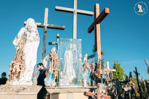 Hills of crosses (Kryžių kalnas). Lithuania bu mr.evans travel blog