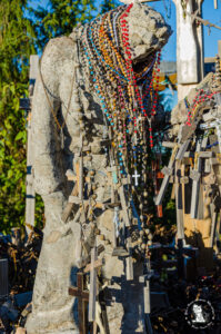 Hills of crosses (Kryžių kalnas). Lithuania bu mr.evans travel blog