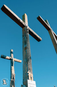 Hills of crosses (Kryžių kalnas). Lithuania bu mr.evans travel blog