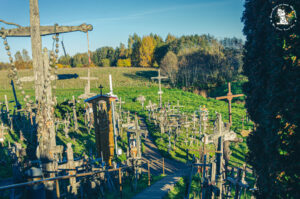 Hills of crosses (Kryžių kalnas). Lithuania bu mr.evans travel blog