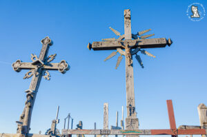 Hills of crosses (Kryžių kalnas). Lithuania bu mr.evans travel blog
