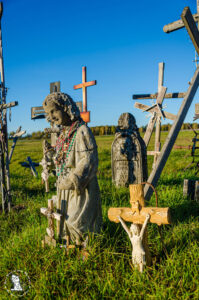 Hills of crosses (Kryžių kalnas). Lithuania bu mr.evans travel blog
