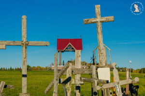 Hills of crosses (Kryžių kalnas). Lithuania bu mr.evans travel blog