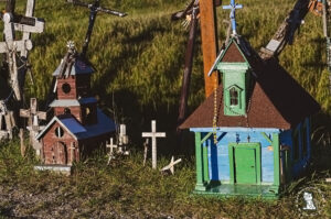 Hills of crosses (Kryžių kalnas). Lithuania bu mr.evans travel blog