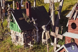 Hills of crosses (Kryžių kalnas). Lithuania bu mr.evans travel blog