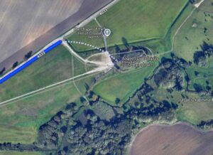 hills of crosses on top